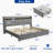 Francille Upholstered Bed Frame with Headboard，Storage Bed with 2 Drawers-1648260-63201812