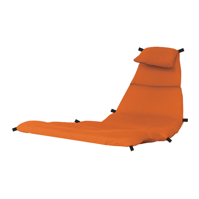 Vivere Replacement Outdoor Dream Series Cushion, Orange Zest