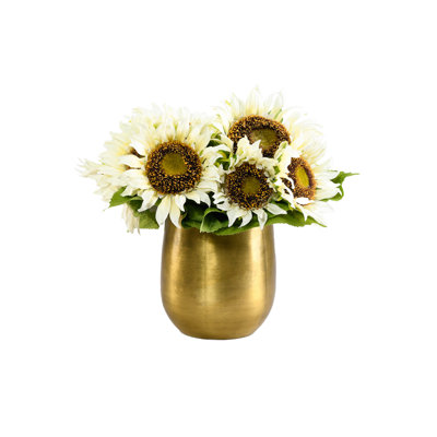 Tournesol dans un vase