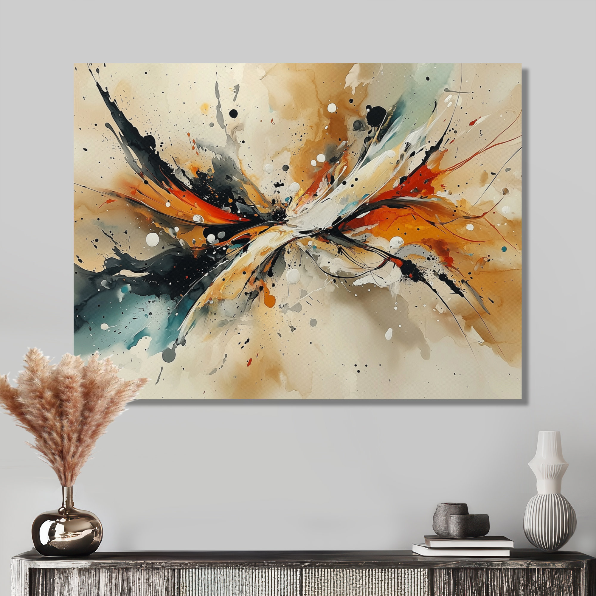 Ivy Bronx Emotional Pulse Of Autumn Colors II - Abstract Realism Wall