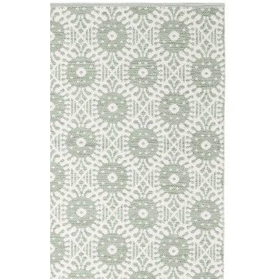 Tapis géométrique tissé à la main Clemence