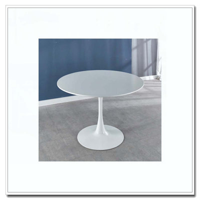 Table de salle à manger blanche 42,1 "