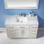 Ensemble de meuble-lavabo simple 48 "avec miroir Candrice-510021805
