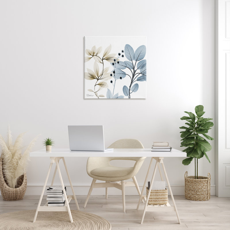 "Modern Herb Sprigs On Canvas" par Albert Koetsier, impression, H 30 po x l 30 po x P 1,5 po