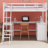 Ginta Kids Twin Loft Bed-1862008193