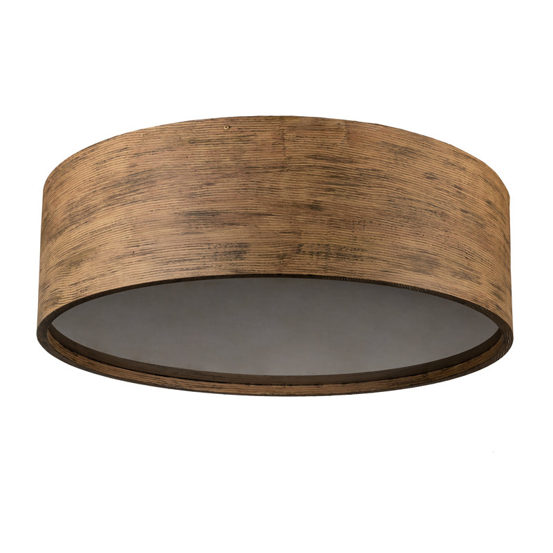 Rustic Lodge 4 - Light Flush Mount