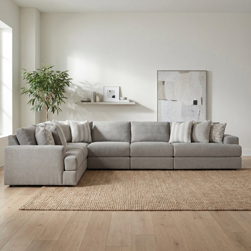Tessler 6-Piece Sectional, H 37 po x l 159 po x P 125 po