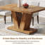 Table de salle à manger Bernadete-1524900154-1524900155