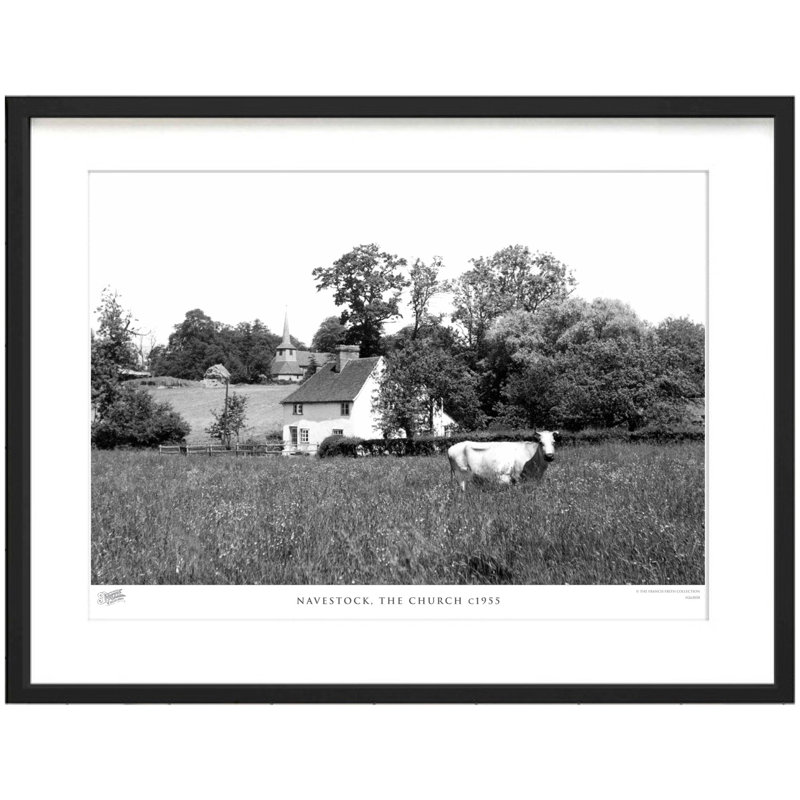 Navestock, The Church C1955 by Francis Frith - Single Picture Frame Print, 28cm H x 36cm W x 2.3cm D