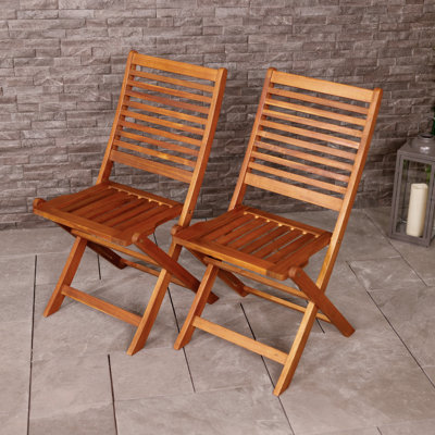 Foldable Outdoor Patio Dining Side Chair