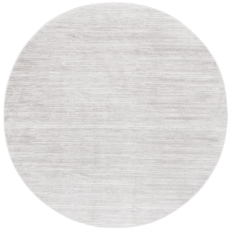 Tapis abstrait Candelario Performance, Rond 6 pi 7 po