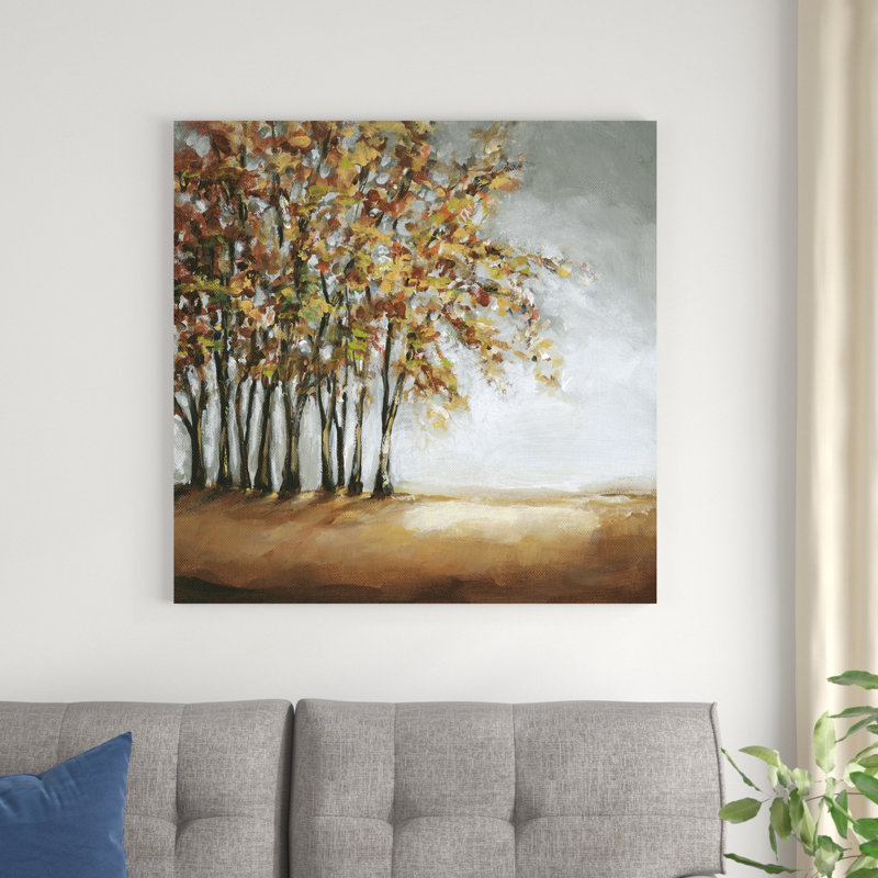 Arbre en automne, H 36 po x l 36 po x P 1 po