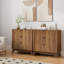 Commode 3 tiroirs cannelée (l 31,5 po)
