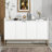 Joshveer Modern Sideboard Elegant Buffet Cabinet with Large Storage Space for Dining Room, Entryway-772645962