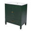 30" Bathroom Vanity With Sink Vintage Style, Multi-Functional Storage Space, Door Shelf, Soft-Closing Door-2029352855