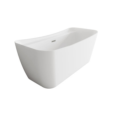 Dezra 66.94'' x 30.75'' Soaking Bathtub