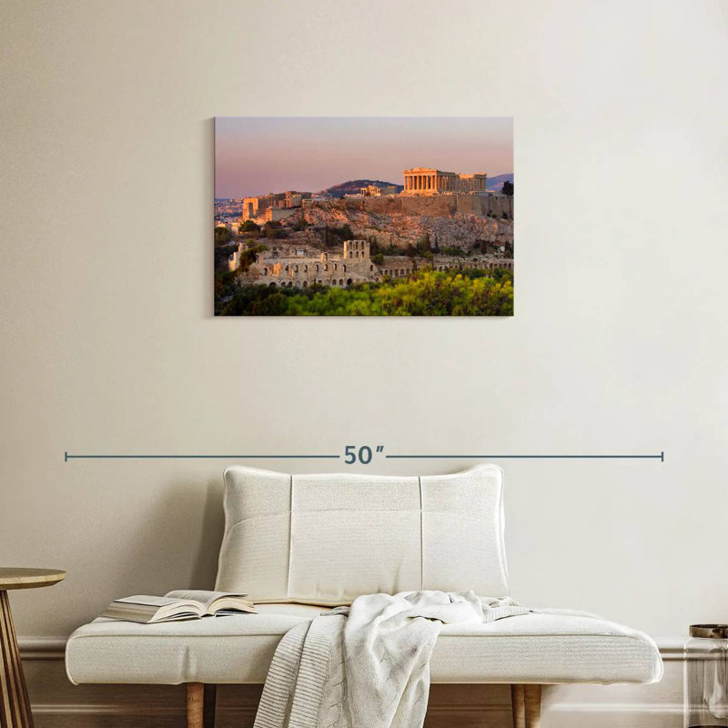 Nicci Acropolis Sunset, H 20 po x l 30 po