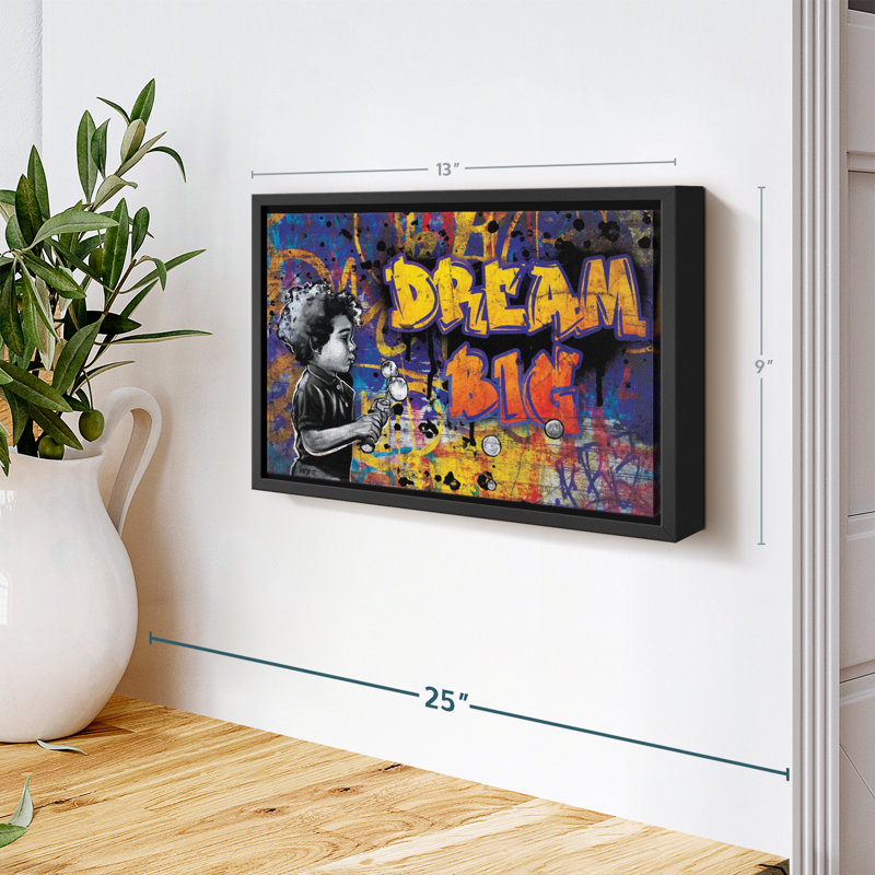 Rêves et ambitions, impression sur toile, H 13 po x l 9 po