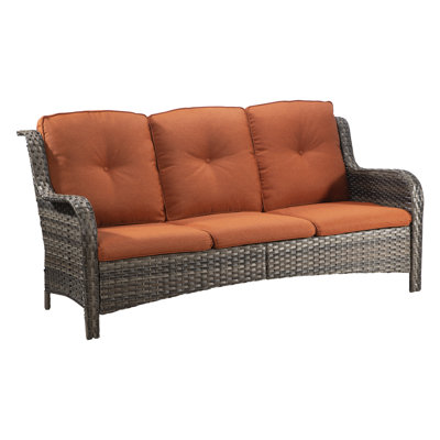 Wicker Outdoor Patio Sofa