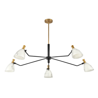 Lustre sphérique Spoutnik à 5 lumières Cumberland