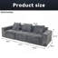 Canapé modulaire convertible 3 places Modern-744725086