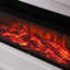 Vanessa 122cm W Electric Fireplace with White Wooden Mantel