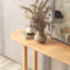 Console en bois massif de style moderne-1153057847