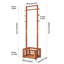 Solid Wood Freestanding 6 - Hook Coat Rack