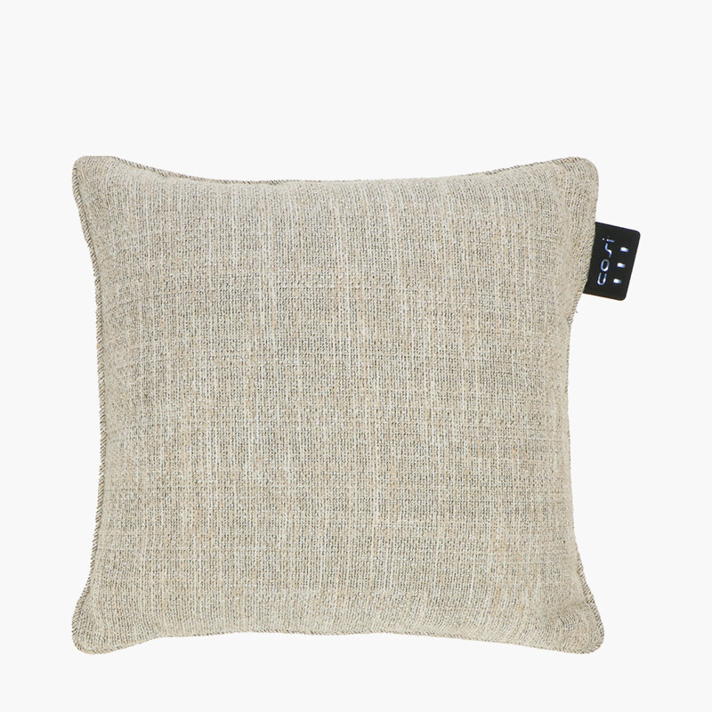 Cosipillow Indoor / Outdoor Chevron Square Cushion, Beige