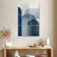Avery Blue Linen Mountains II-108510353