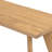 Hawley 41.5" Solid Red Oak Wood Bench-792776066-792776064