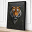 Tiger's Gaze Realism - Wrapped Canvas-1661104143-1661104134