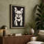 Bulldog Portrait Graphic - Wrapped Canvas-1001320588-1001320591