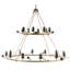Aspen Two-Tier Chandelier