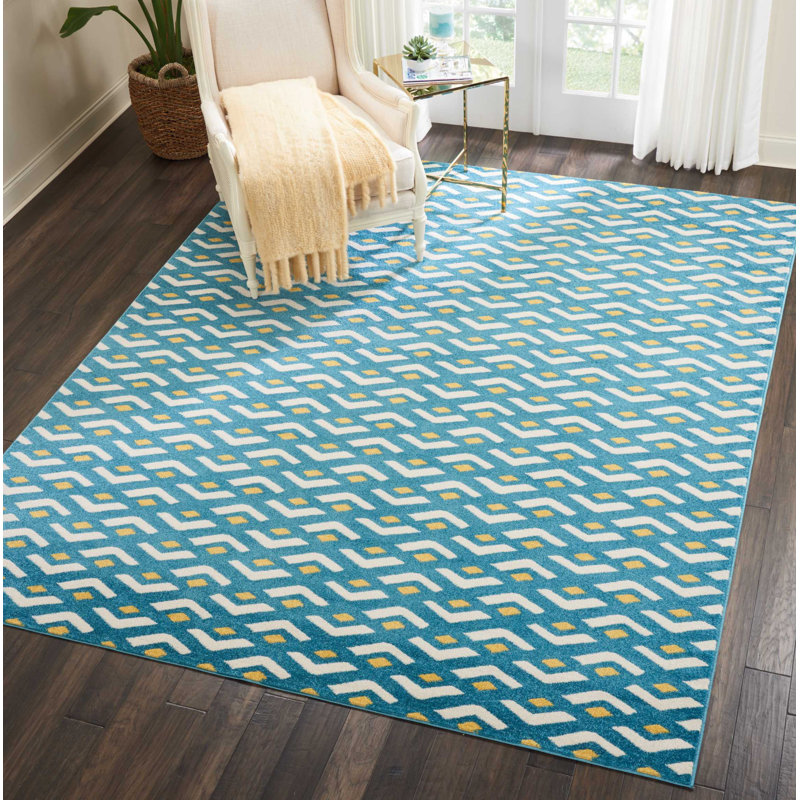 Jon-Michael Geometric Indoor Rug, Rectangle 8' x 10'