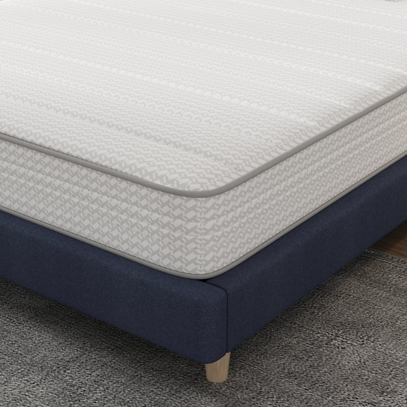 Matelas à ressorts mi-ferme 6 po, CertiPUR-US, certifié OEKO-TEX, 6", Grand lit