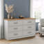 Cleverton Bedside Table And 6 Drawer Chest Bedroom Set-125966860