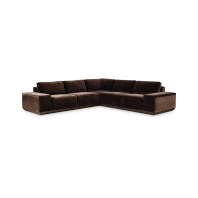 Jianna Velvet Corner Sectional