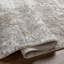 Tapis brun clair / beige tissé à la machine Quanna-1488599478
