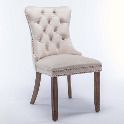 Chaise de salle à manger rembourrée Alexeis
