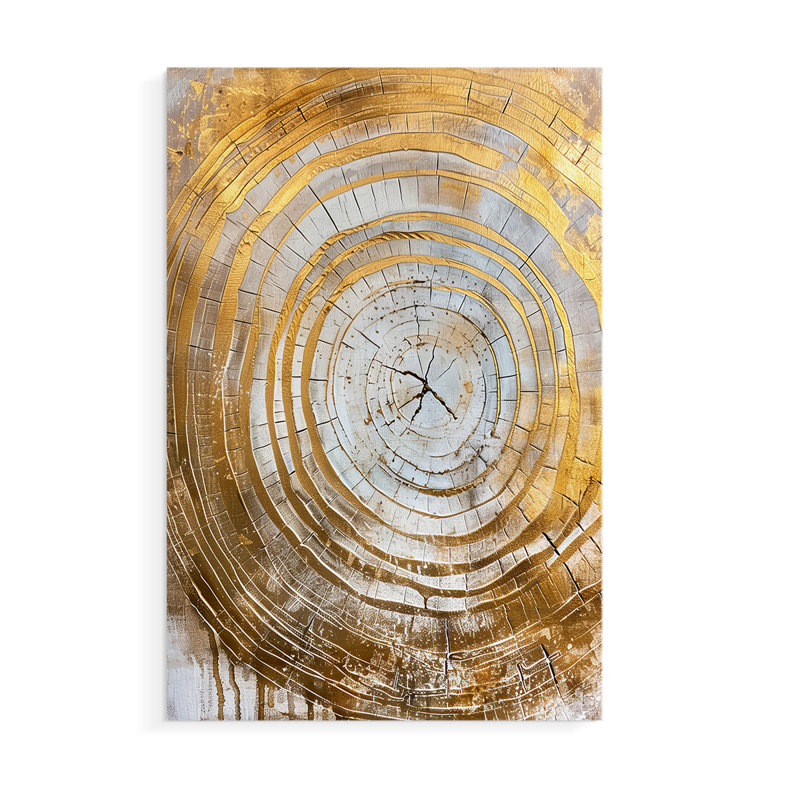 Série ABSTRACT CLxxxi - Impression sur toile seulement - non encadrée, H 48 po x l 32 po