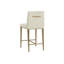 Wilbur Upholstered Stool with Metal Frame