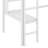 Twin Size Loft Bed With Desk And Shelves, Safety Guardrail And Ladder-1700769414