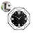 Carah Metal Wall Clock