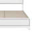 Queen Size PU Upholstered Bed, Headboard With LED Light Strips And Sparkling Shiny Decoration, No Box Spring Required-738462579