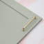 Brushed Brass Textured D-Bar Handles-128949576