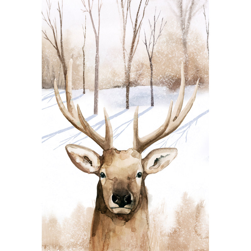 Snowland Collection B by Grace Popp - Painting Print, 122cm H x 81cm W x 3.18cm D, Wrapped Canvas