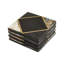 Stoneware Square 4 Piece Coaster Set