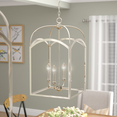 Lustre géométrique à 4 lumières Laventall