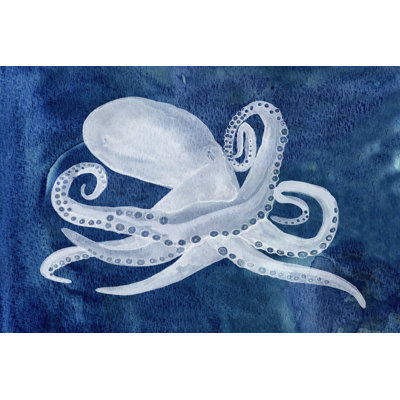Cephalopod I 1 Piece Wrapped Canvas Painting